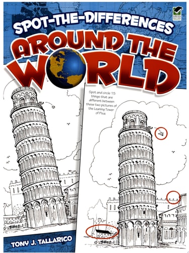 Spot-the-Differences Around the World by Tony J. Tallarico