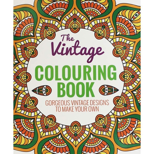 The Vintage Colouring Book: A Beautiful Selection of Classic Patterns by Arcturus Publishing