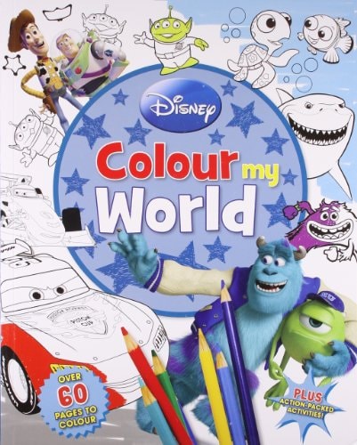 Disney Pixar Colour My World by Parragon
