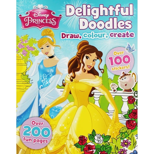 Disney Princess Delightful Doodles by Walt Disney Company