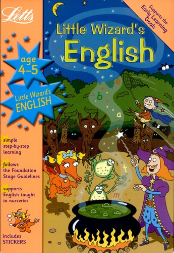 Little Wizard's English Age 4-5 (Letts Magical Topics) by Lynn Huggins-Cooper