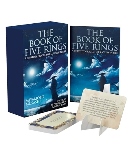 The Book of Five Rings Book & Card Deck A Strategy Oracle for Success in Life: Includes 50 Cards and a 128-page Book by Miyamoto Musashi