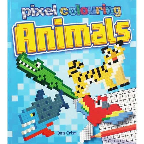 Pixel Colouring Animals by Dan Crisp