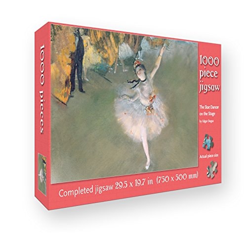 The Star - Dancer on the Stage by Edgar Degas: 1000 piece jigsaw (1000-piece jigsaws)