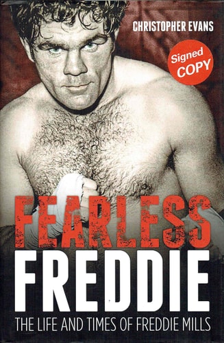 FEARLESS FREDDIE SIGNED BY THE AUTHOR by CHISTOPHER EVANS