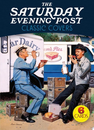 The Saturday Evening Post Classic Covers 6 Cards by Saturday Evening Post