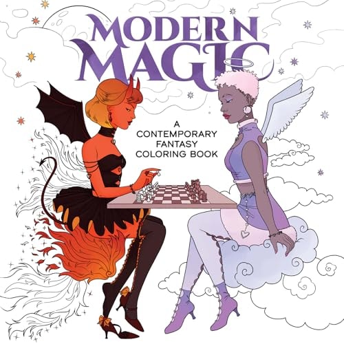 Modern Magic: A Contemporary Fantasy Coloring Book (Dover Adult Coloring Books) by Dover Dover Publications