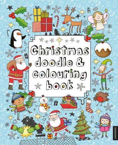 Christmas Doodle & Colouring Book by Egmont Books