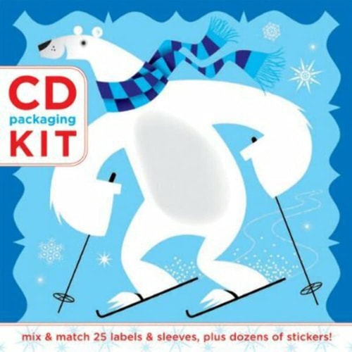 CD Packaging Kit--Happy Holidays! Mix & Match 25 Labels and Sleeves, Plus Dozens of Stickers! by Kirsten Ulve