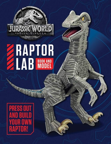 Jurassic World Fallen Kingdom Raptor Lab: Book and Model by Katrina Pallant