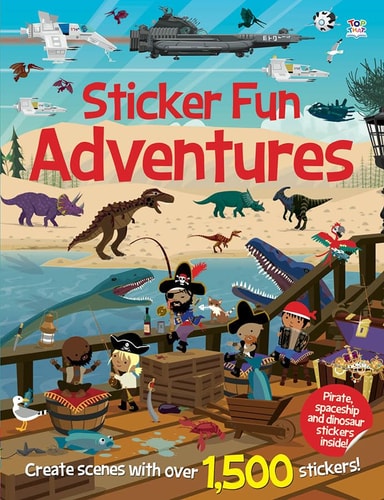 Sticker Fun Adventures by Sue Mayes