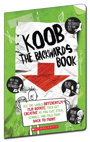 Koob - The Backwards Book by Anna Brett