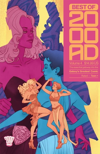 Best of 2000 AD Volume 4: The Essential Gateway to the Galaxy's Greatest Comic by John Wagner, Marguerite Sauvage, Jamie Hewlett, Steve Dillon, Tiffany Babb, Kek-W, John Burns, Peter Milligan, Jamie Delano, Alan Davis