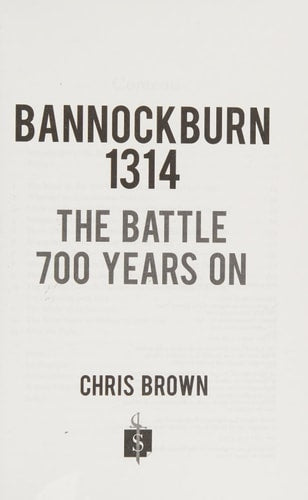 Bannockburn 1314 by Chris Brown
