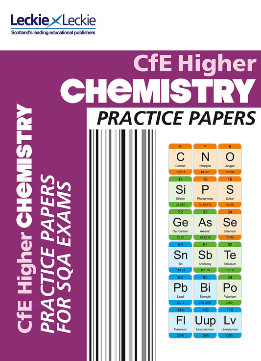 Cfe Higher Chemistry Practice Papers for Sqa Exams by Mcbride, Barry