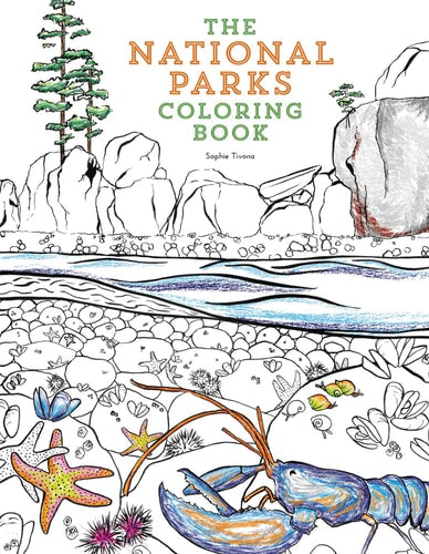 The National Parks Coloring Book by Sophie Tivona