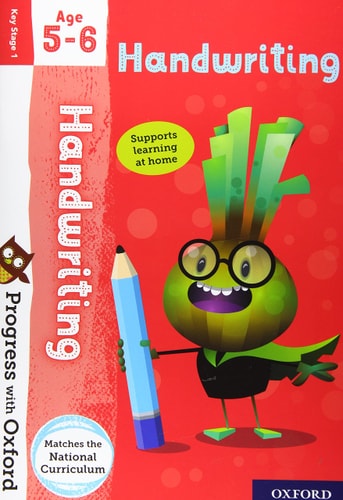 Progress with Oxford: Handwriting Age 5-6 by Fiona Tomlinson