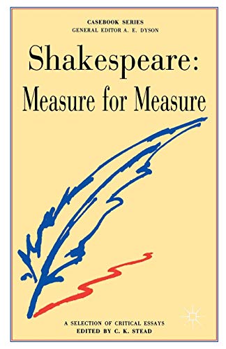 Shakespeare: Measure for Measure (Casebooks Series, 91)