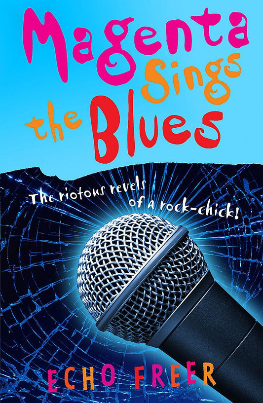 Magenta Sings the Blues (Magenta Orange) by Echo Freer