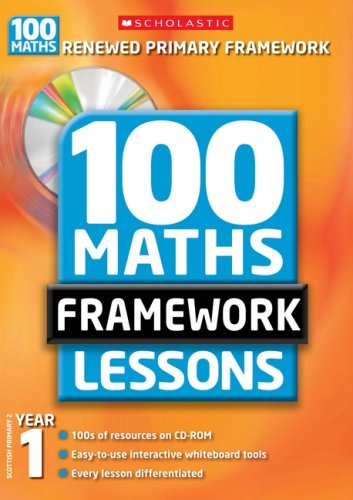 100 New Maths Framework Lessons for Year 1 (100 Maths Framework Lessons Series) by Ann Montague-Smith, Jim Peacock, Dorrian Spencer D