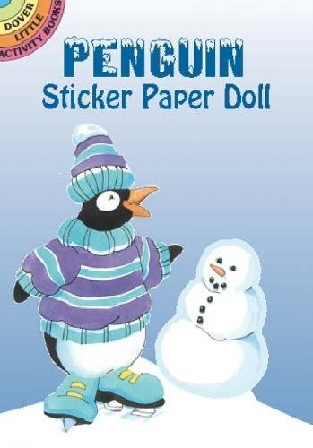 Penguin Sticker Paper (Dover Little Activity Books Paper Dolls) by Lynn Adams