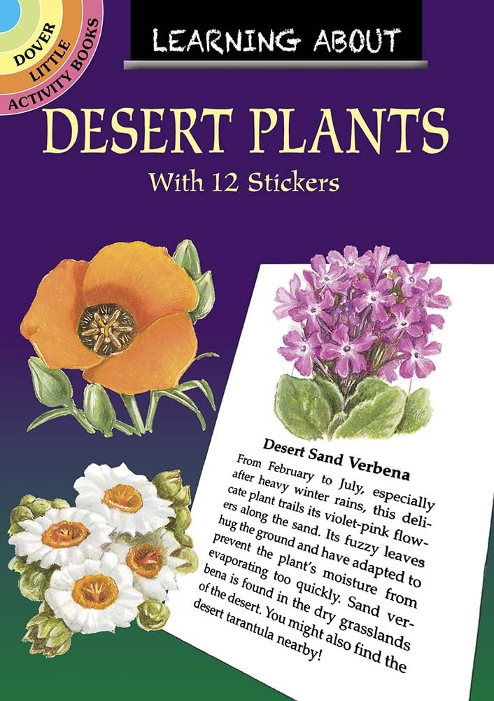 Learning About Desert Plants (Dover Little Activity Books) by Dot Barlowe