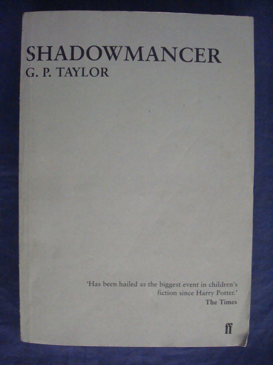 Shadowmancer by G.P. Taylor, G. P. Taylor