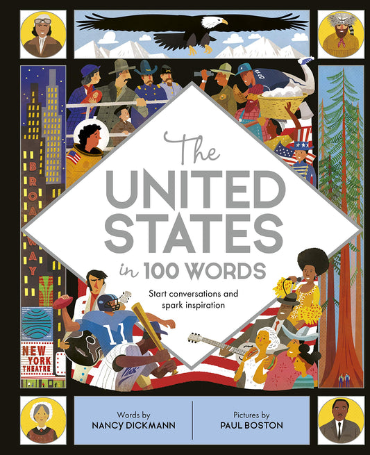 The United States in 100 Words (In a Nutshell) by Nancy Dickmann