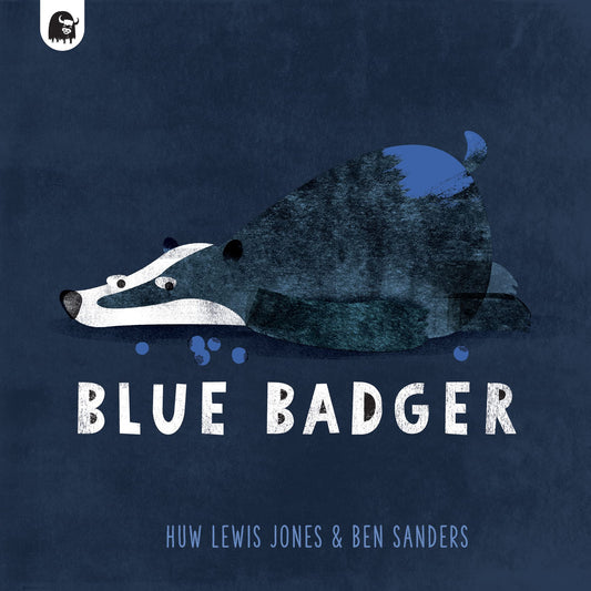 Blue Badger (1) by Huw Lewis Jones