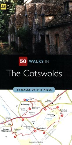 50 Walks in Cotswolds by AA Publishing