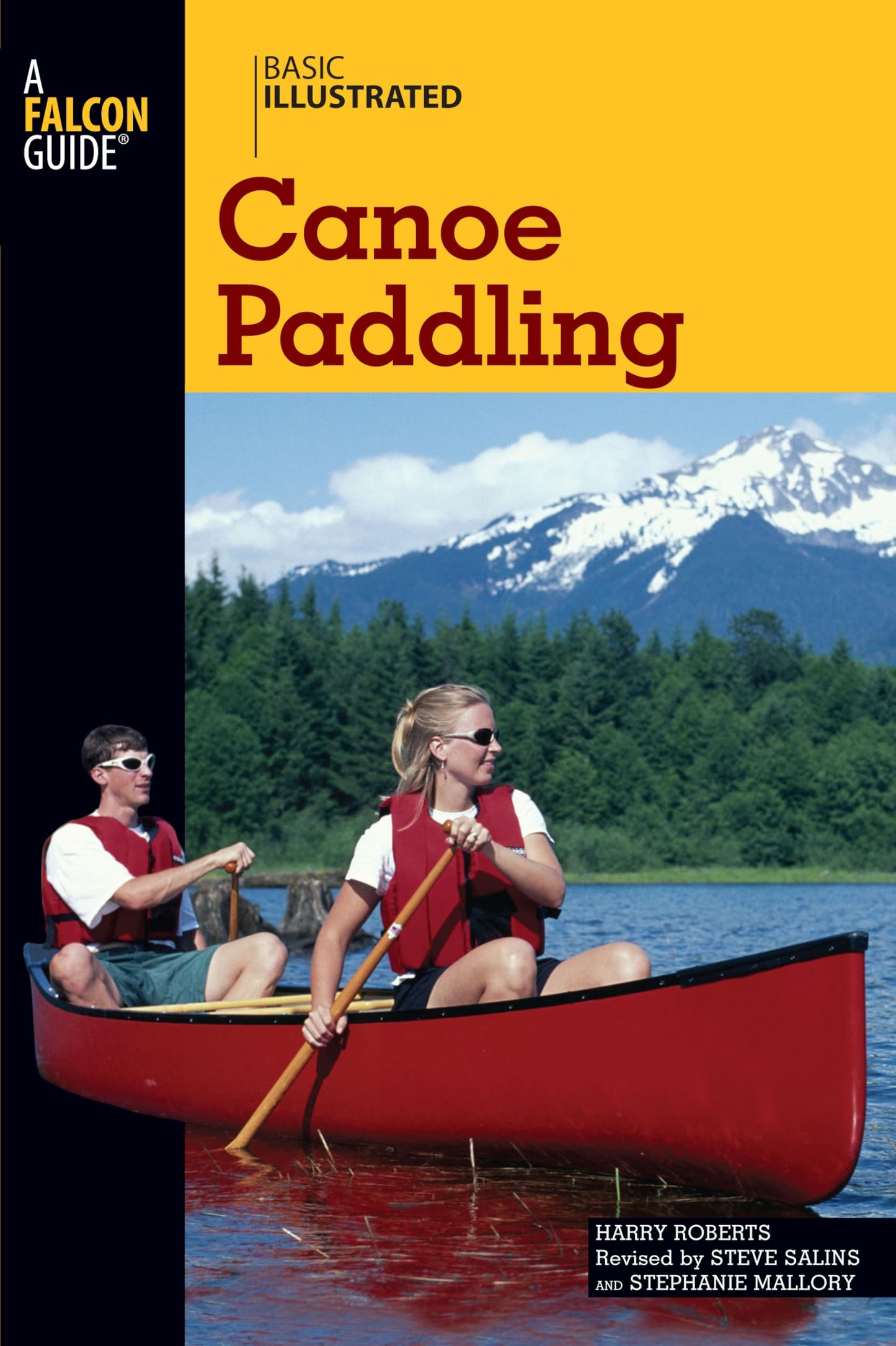 Basic Illustrated Canoe Paddling (Basic Illustrated Series) by Harry Roberts, Lon Levin