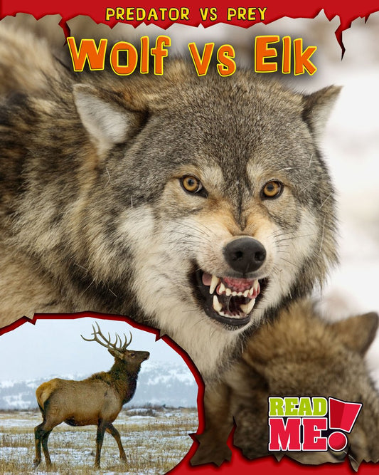 Wolf vs Elk (Read Me!: Predator vs Prey) by Mary Meinking