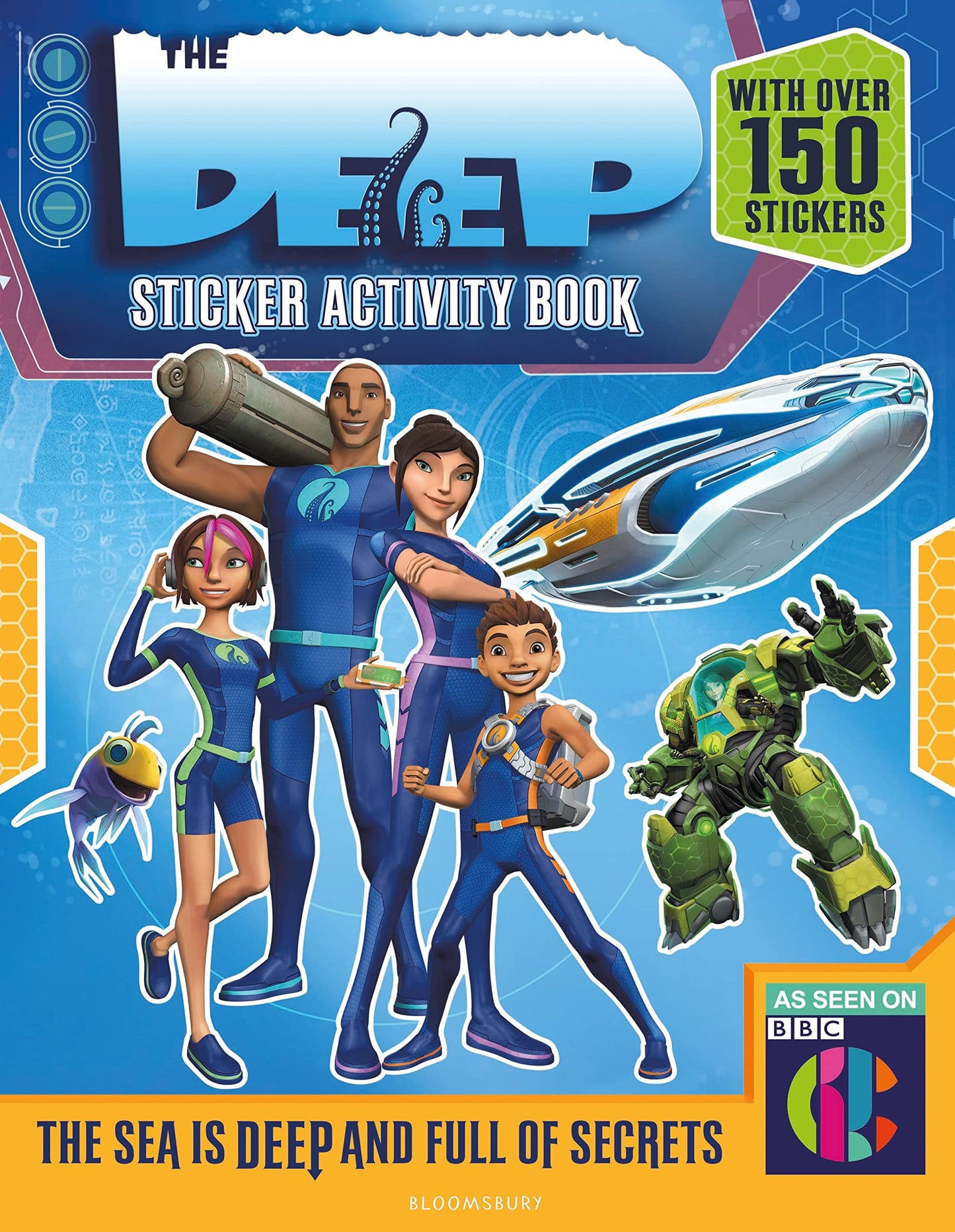 The Deep Sticker Activity Book by Dummy author