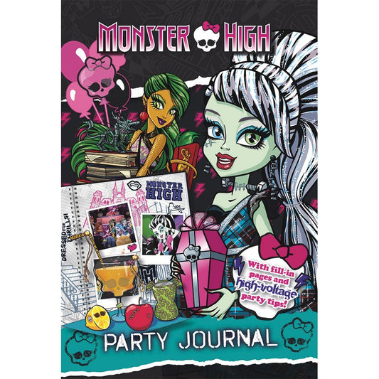 Monster High Party Journal: With Fill-in Pages and High-Voltage Party Tips! [Apr 01, 2014] Parragon