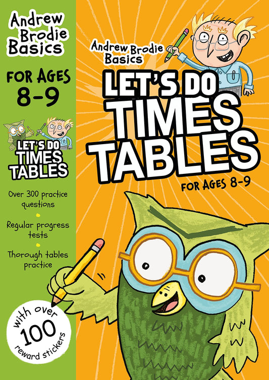 Let's Do Times Tables 8-9 by Andrew Brodie
