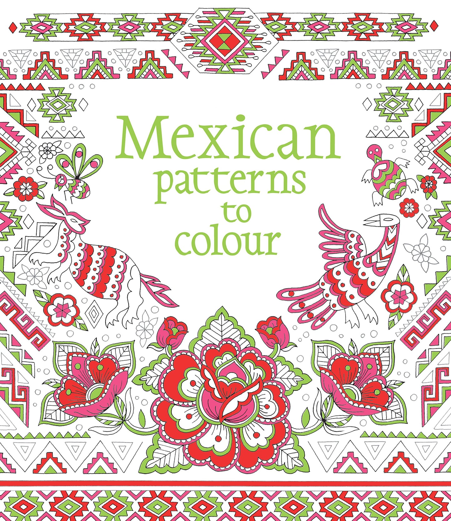 Mexican patterns to colour by Struan Reid