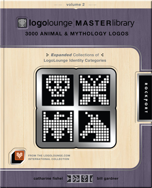 LogoLounge Master Library, Volume 2: 3000 Animal and Mythology Logos by Catharine Fishel, Bill Gardner