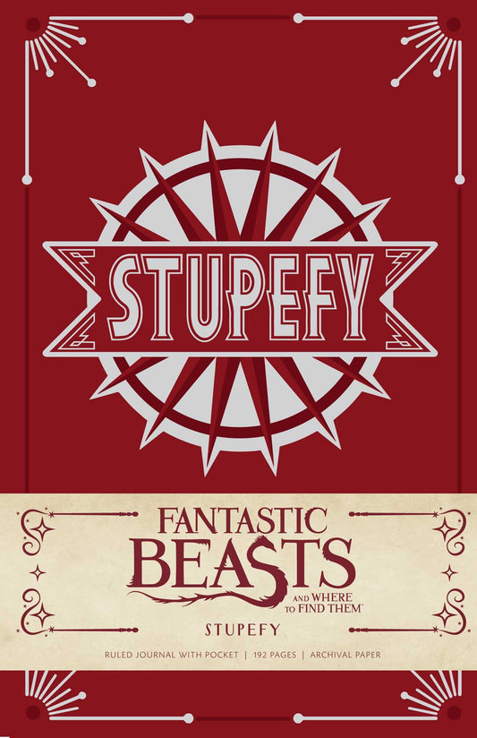 Fantastic Beasts and Where to Find Them: Stupefy Hardcover Ruled Journal (Harry Potter) by Insight Editions