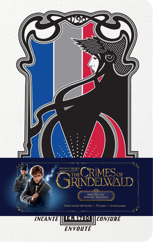 Fantastic Beasts: The Crimes of Grindelwald: Ministère des Affaires Magiques Hardcover Ruled Journal (Harry Potter) by Insight Editions
