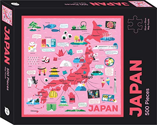 Japan Map Puzzle by Hardie Grant Travel