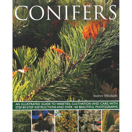 Conifers: An Illustrated Guide to Varieties, Cultivation and Care, with Step-by-Step Instructions and Over 160 Beautiful Photographs by Andrew Mikolajski