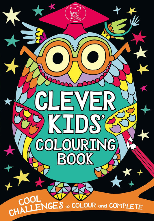 The Clever Kids' Colouring Book by Chris Dickason