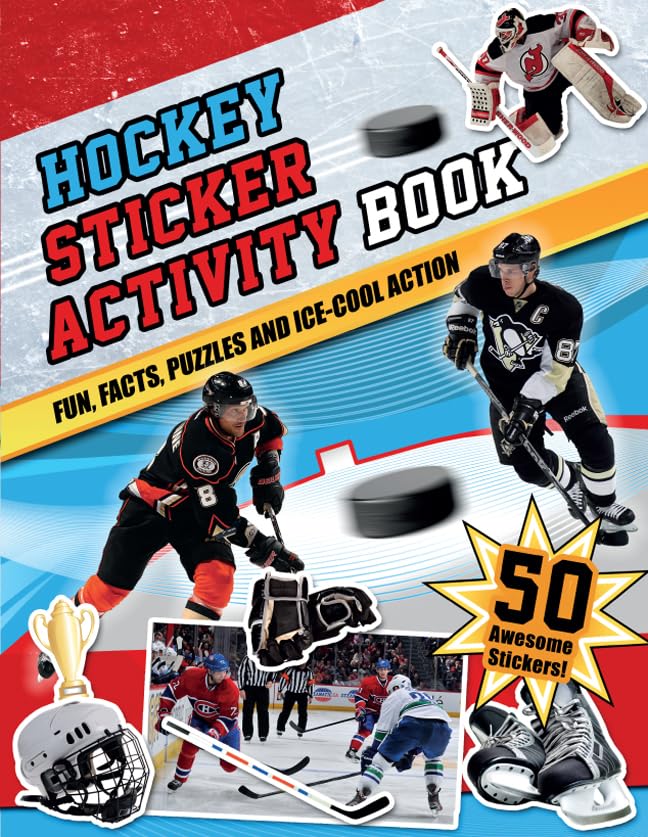 Hockey Sticker Activity Book: Fun, Facts, Puzzles and Ice-Cool Action by Bill Bernardi