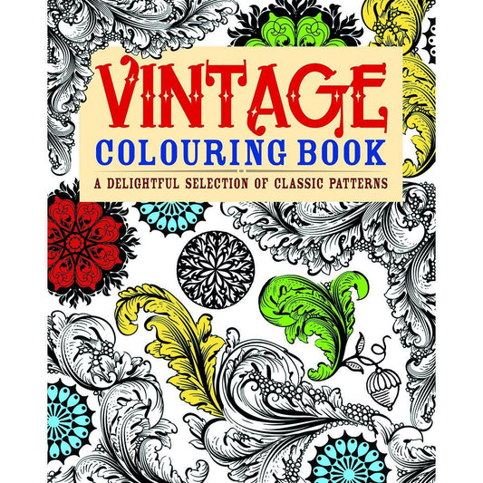 Vintage Coloring Book: A Delightful Selection of Classic Patterns by Arcturus Publishing