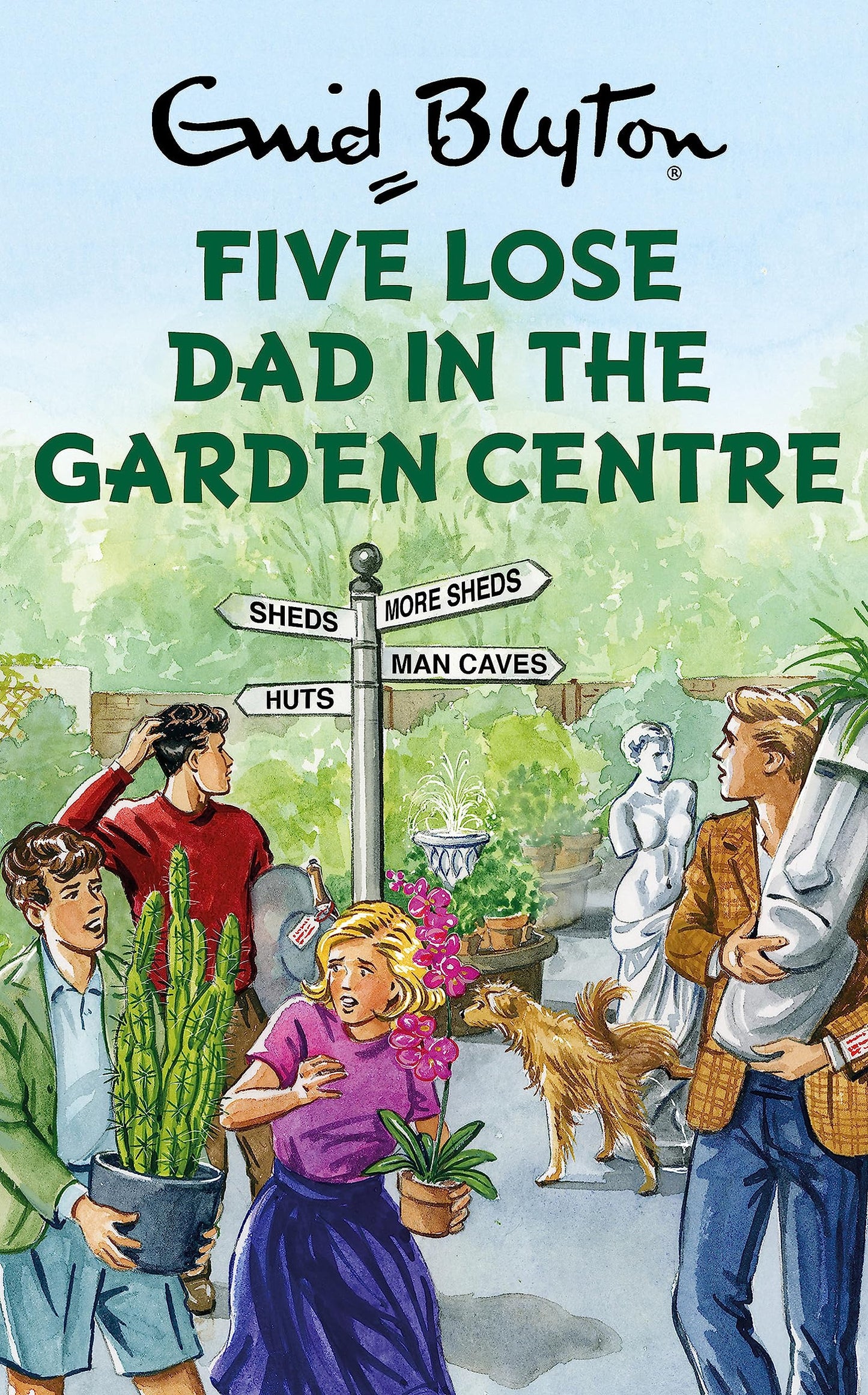 Five Lose Dad in the Garden Centre by Bruno Vincent