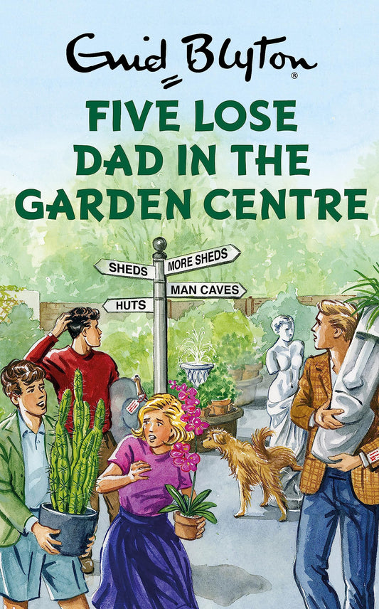 Five Lose Dad in the Garden Centre by Bruno Vincent