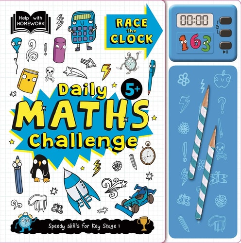 Help With Homework: 5+ Daily Maths Challenge (HWH Daily Challenge Pack) by Staffs of Igloo