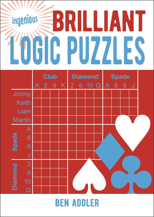 Brilliant Logic Puzzles (Ingenious Puzzles) by Ben Addler