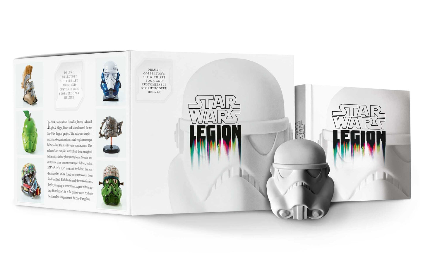 Star Wars Stormtrooper Helmet and Book Set by Titan Books