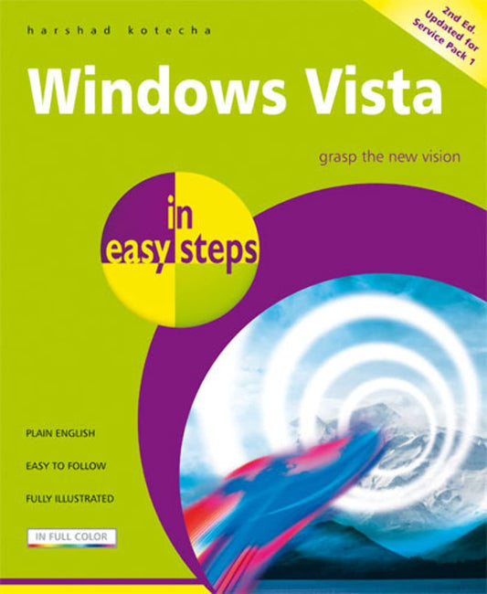Windows Vista in easy steps: Updated for Service Pack 1 by Harshad Kotecha